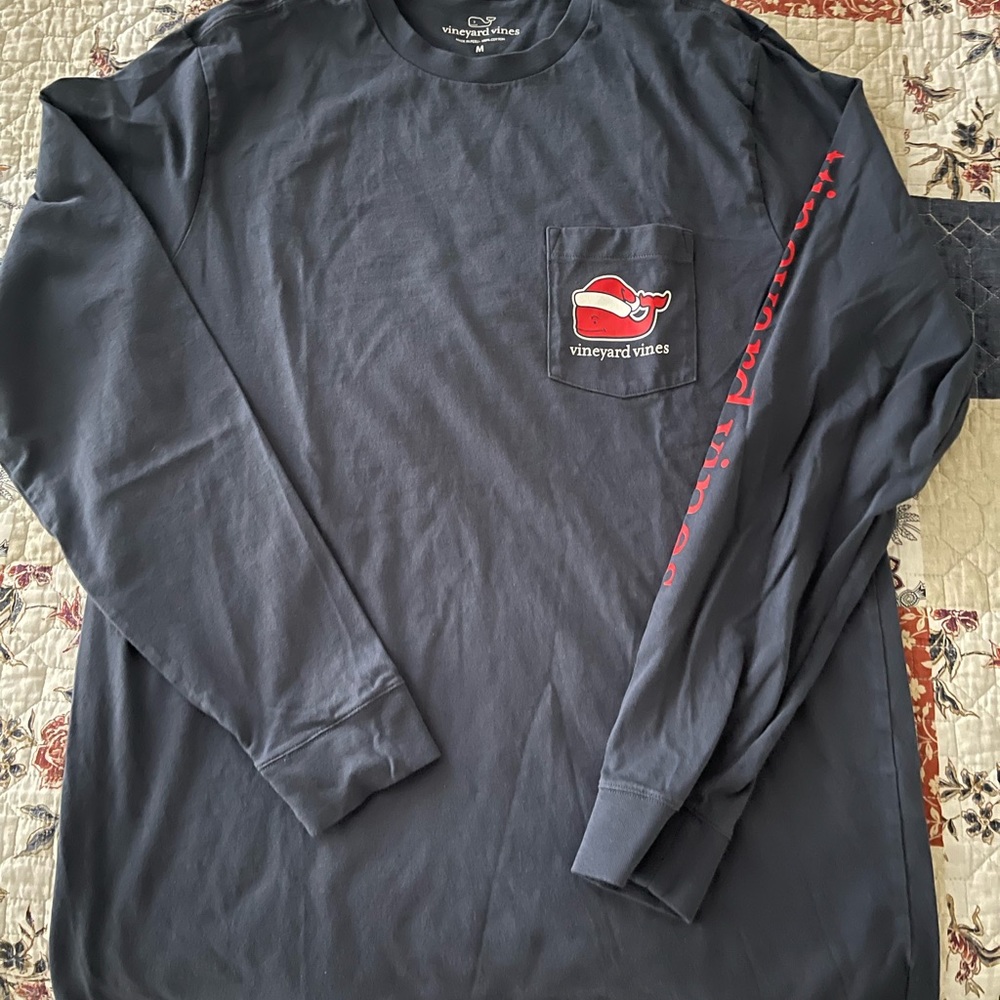 Men’s Christmas Naughty and Nice Vineyard Vines long sleeves